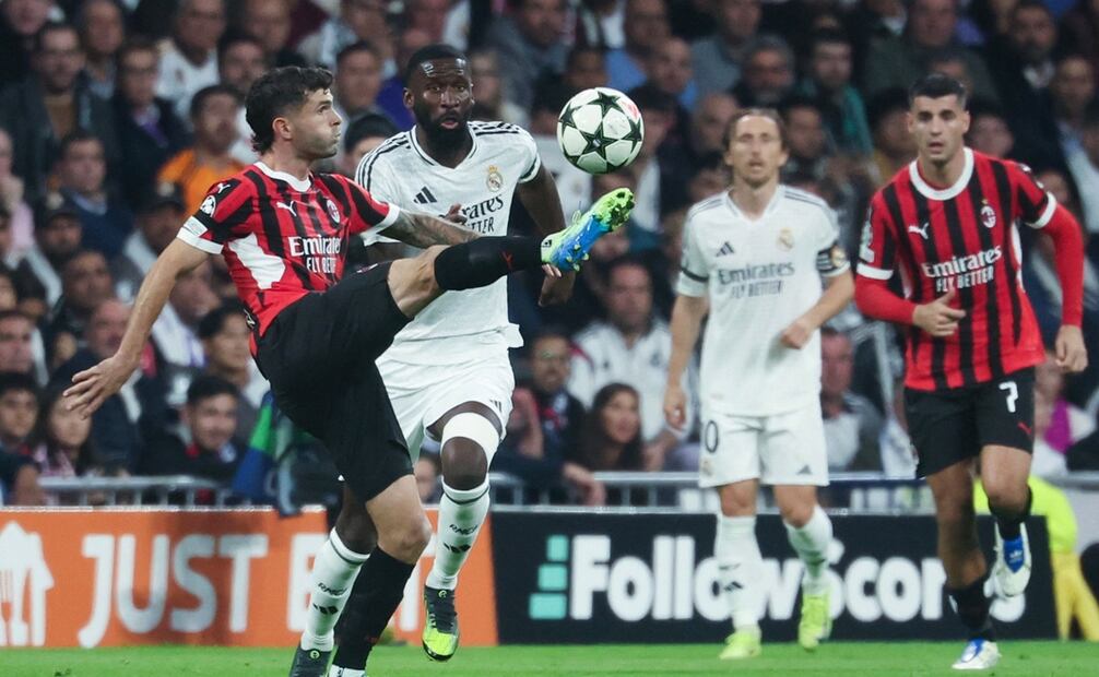 Real Madrid y Milan en la Champions League - Foto: AFP