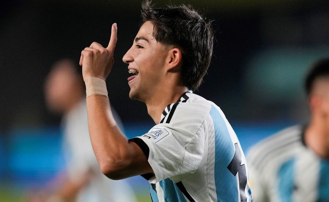 Fue doble de Messi en una película y marcó un gol para la selección argentina Sub 17. Fuente: Instagram @valenn_acuna