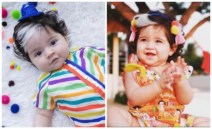 “Baby Cruella”: Esta bebé es una adorable mini Cruella de Vil