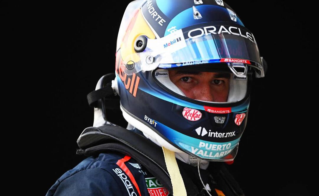 Checo se encuentra clasificado en el lugar ocho de la temporada 2024. Foto: AFP.