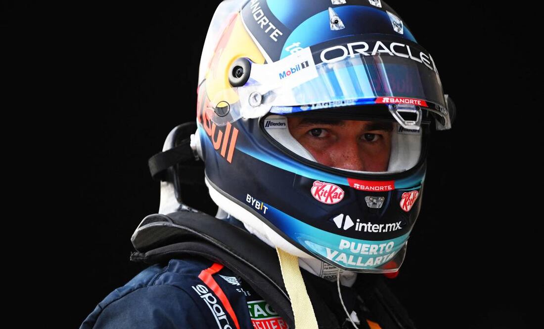 Checo se encuentra clasificado en el lugar ocho de la temporada 2024. Foto: AFP.