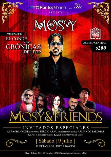 Mosy se reinventa en la música con “El Conde y las Crónicas del Pop”