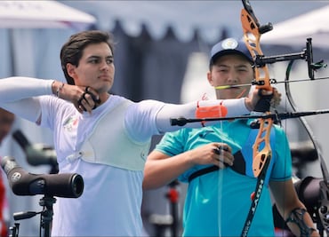 El arquero mexicano Matías Grande supera la ronda de los 32vos de Final de tiro con arco de París