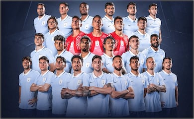 Uruguay presenta su lista de convocados para la Copa del Mundo de 2026 