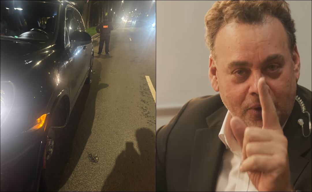 David Faitelson compartió detalles de su accidente en las redes sociales. FOTO: @DavidFaitelson_