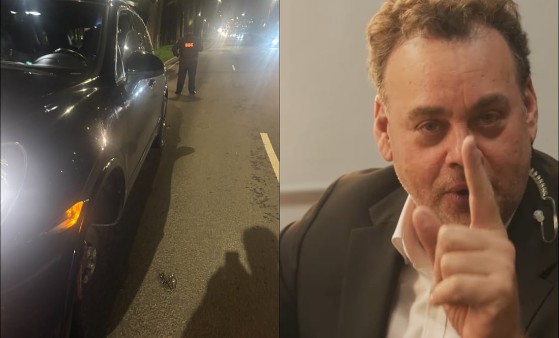 David Faitelson compartió detalles de su accidente en las redes sociales. FOTO: @DavidFaitelson_