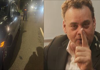 David Faitelson: Sufre accidente provocado por bache; exige reparación de daños a Clara Brugada