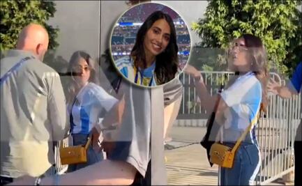 A Antonela Rocuzzo, esposa de Messi, le negaron la entrada previo al juego de Argentina ante Canadá