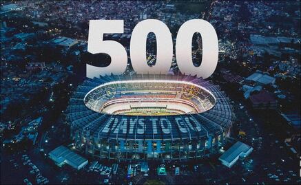 Faltan 500 días para que el Estadio Azteca haga historia en la Copa del Mundo 2026