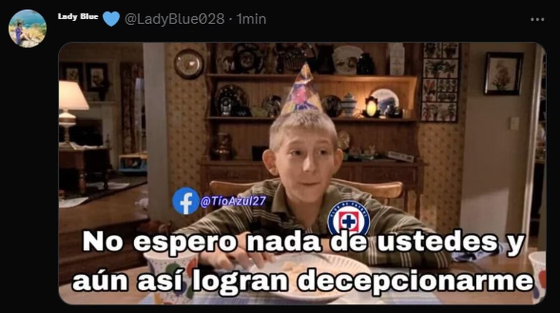 Cruz Azul se despidió del torneo con otra derrota y los memes no faltaron - Especial