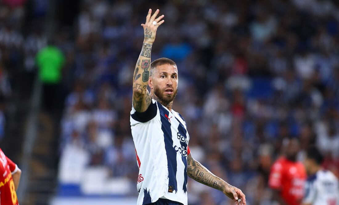 Sergio Ramos con la camiseta del Monterrey | FOTO: Imago7
