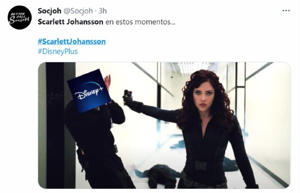 ¡Scarlett Johansson demanda a Disney! Los 10 mejores memes de esta batalla legal