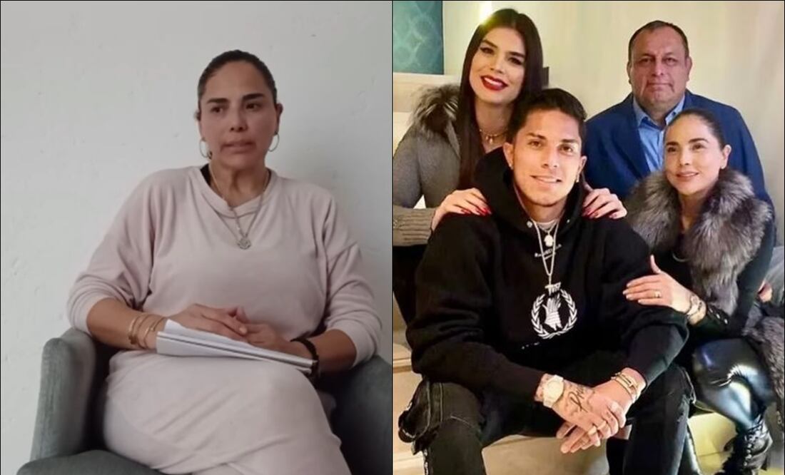 La madre de Carlos Salcedo publicó un video donde niega las acusaciones en su contra. FOTO: ESPECIAL