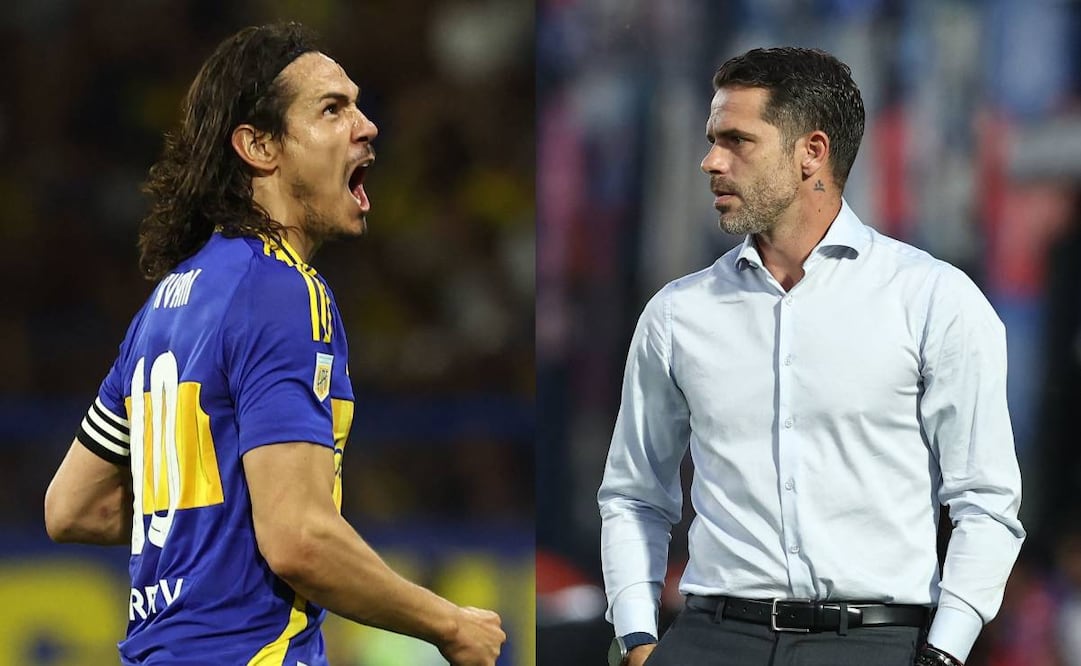 Cavani cuestionó la decisión de salir de cambio en la derrota del Boca Juniors. Foto: Imago7.