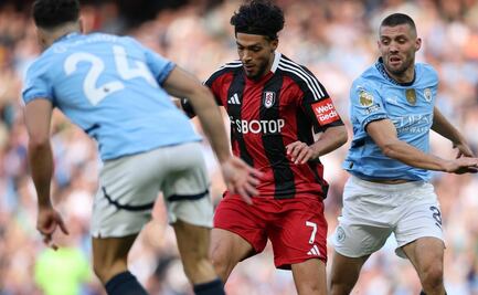 Manchester City sufre, pero logra vencer al Fulham de Raúl Jiménez