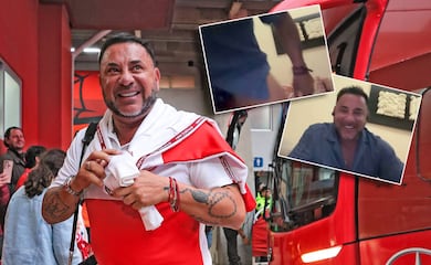 Turco Mohamed: El técnico de Toluca sufre descuido en plena entrevista ¿Enseñó los calzones?