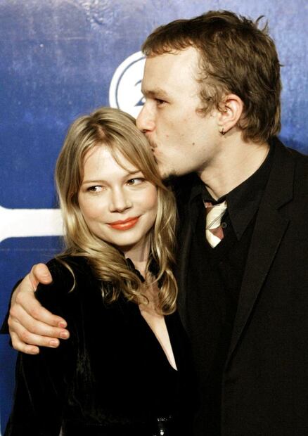 La romántica historia de Michelle Williams y Heath Ledger