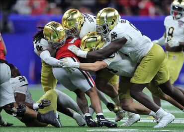 Notre Dame se impone en el Sugar Bowl ante Georgia en un duelo de extrema seguridad tras atentado