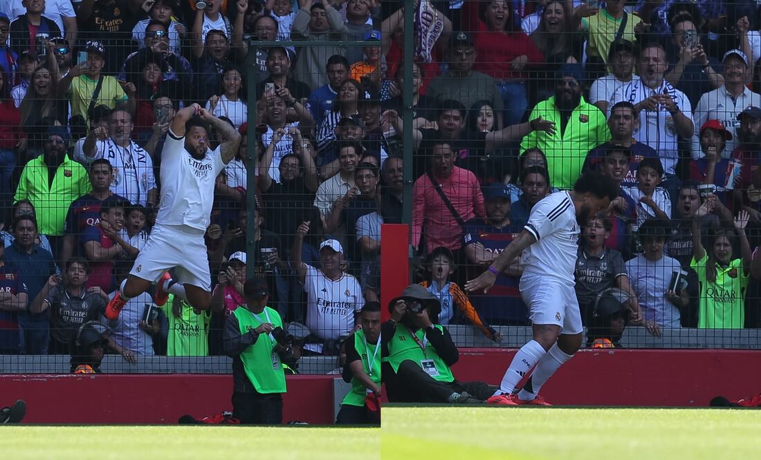 El brasileño imitó la celebración de su amigo Cristiano Ronaldo en México | FOTOS: Imago7