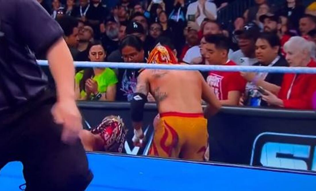 Mexicano sale lesionado a horas de Wrestlemania 41 - Foto: Especial