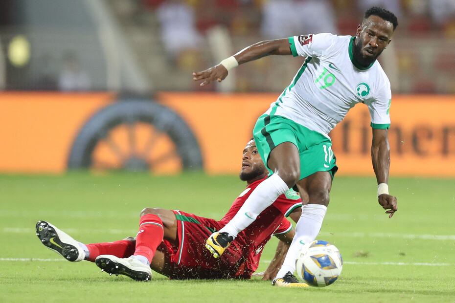 Fahad Al-Muwallad, durante un partido. FOTO: AFP