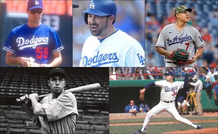 ¿Quiénes son los peloteros mexicanos que han jugado para la novena de los Dodgers?