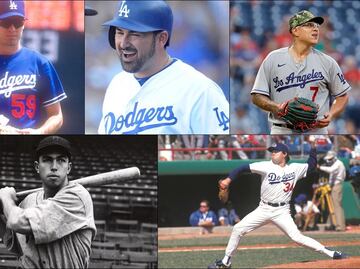 ¿Quiénes son los peloteros mexicanos que han jugado para la novena de los Dodgers?