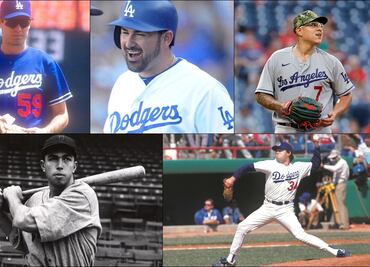 ¿Quiénes son los peloteros mexicanos que han jugado para la novena de los Dodgers?
