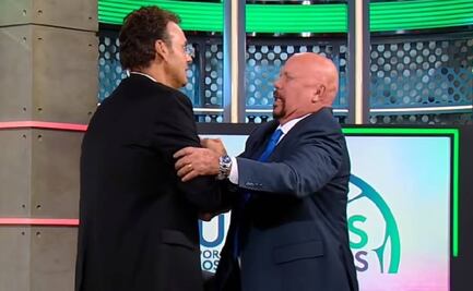 David Faitelson casi es golpeado por el Perro Bermúdez pero el Tuca Ferretti los separó