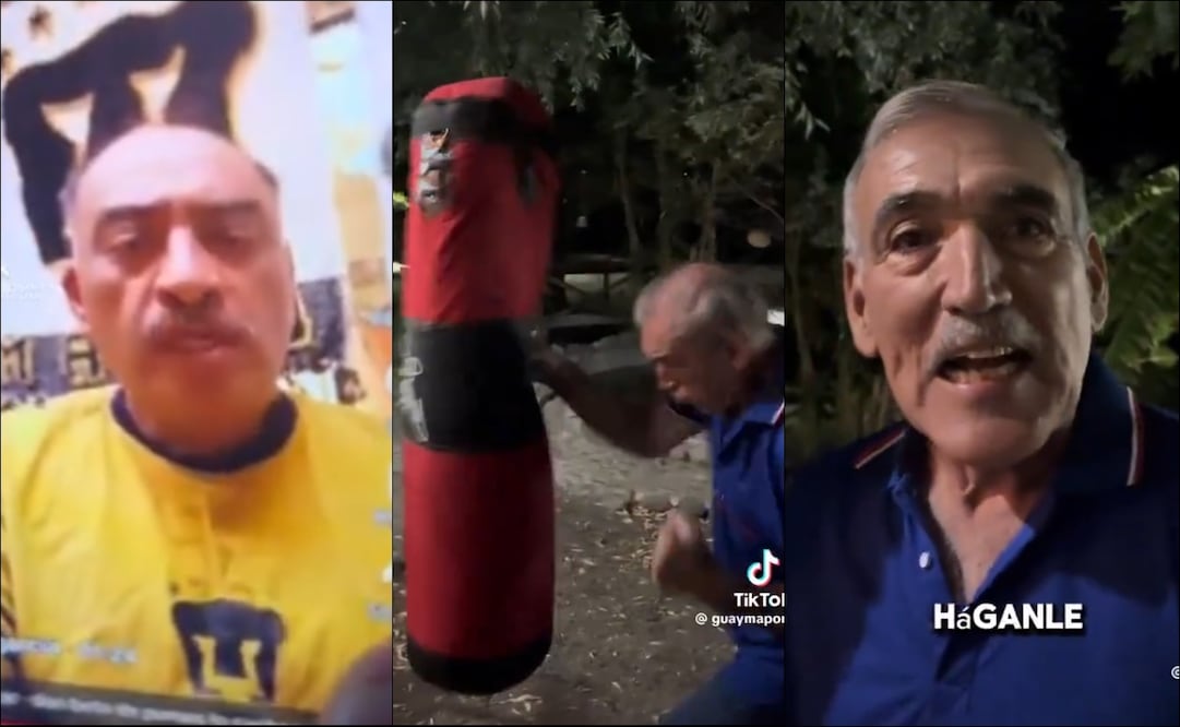 A Don Beto le 'cantan un tiro' en jaula. FOTOS: Capturas