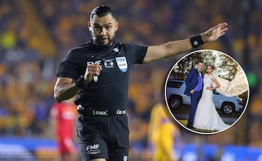 El 'Gato' Ortiz compartió la renovación de sus votos matrimoniales y fue tundido en redes. FOTO: @gatillo_dgo