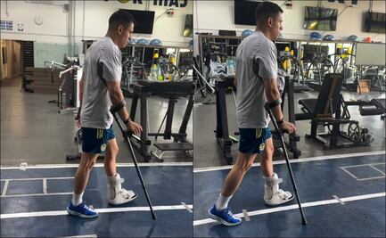 Luis Ángel Malagón presume su recuperación tras romperse el tendón de Aquiles: "Por fin vuelvo a caminar" 