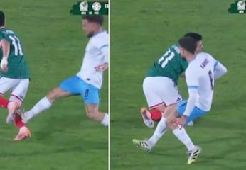 ¡Con Morita, no! Casi rompen a Gilberto Mora en el amistoso entre México y Uruguay