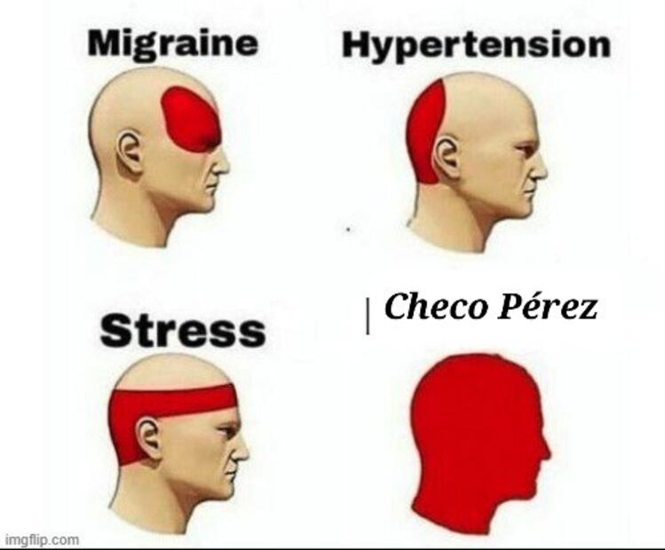 Memes Checo Pérez