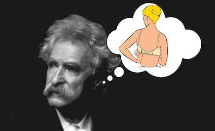 Mark Twain, el escritor que inventó el broche del sostén