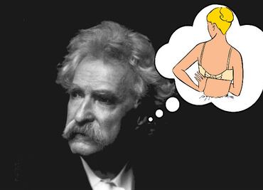Mark Twain, el escritor que inventó el broche del sostén