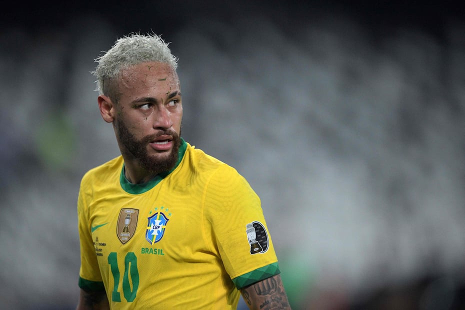 Neymar con la selección de Brasil - Foto: AFP