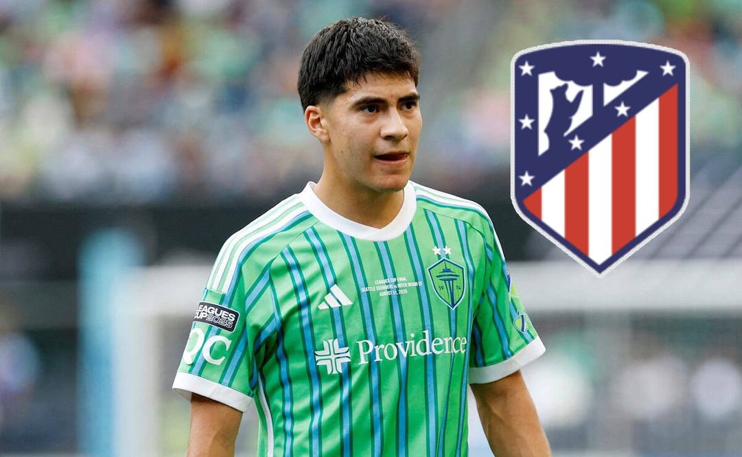 Obed Vargas al Atlético de Madrid Foto: Especial