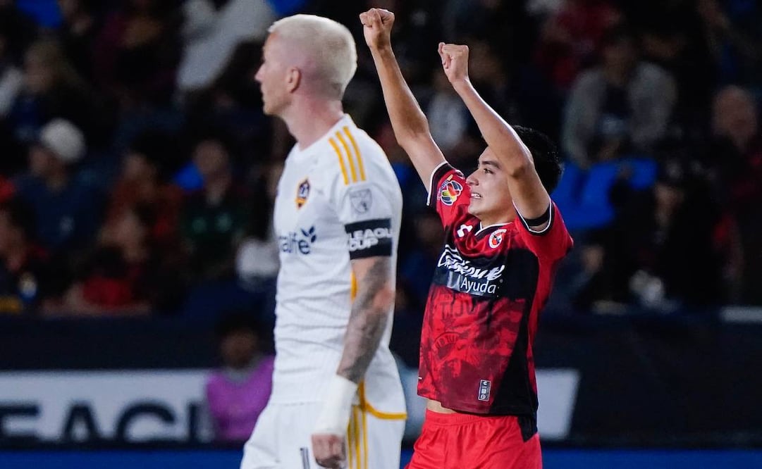 Gilberto Mora marcó dos goles contra el LA Galaxy de Marco Reus en la Leagues Cup. Foto: Imago7