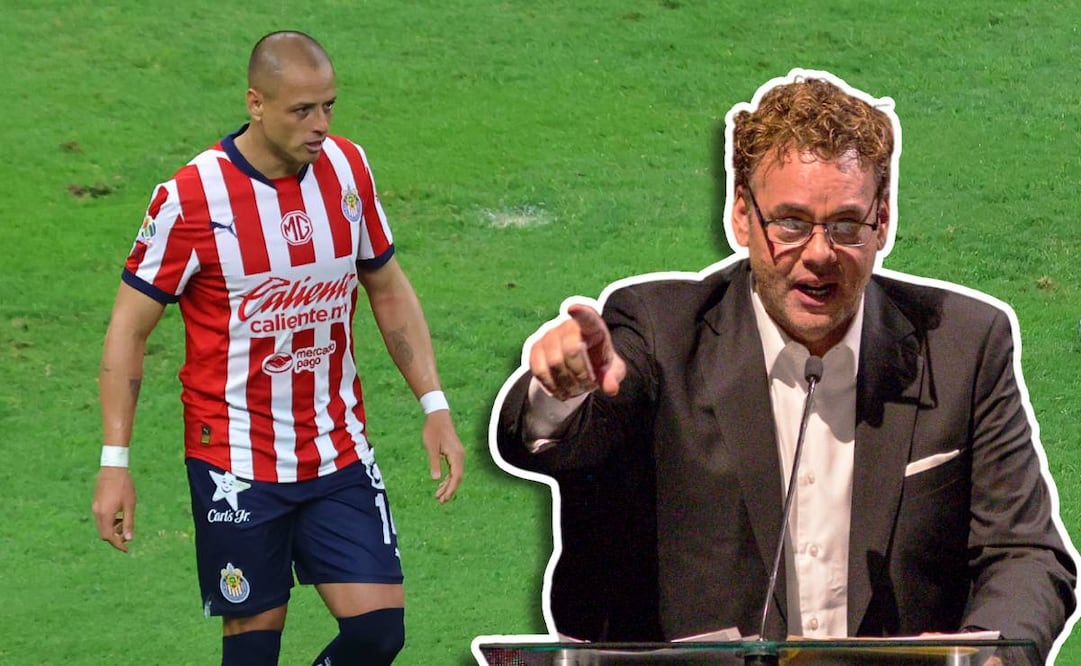 David Faitelson ha calificado el fichaje de Chicharito con Chivas como un "fraude". Foto: Especial