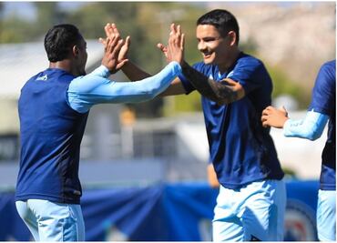 'Toro' Fernández se estrena con Cruz Azul en amistoso frente al Atlante