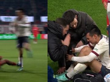 VIDEO: Chucky Lozano recibió una patada criminal durante el partido del PSV