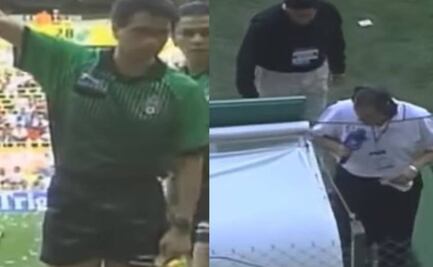 Miguel Gurwitz: la vez que árbitro expulsó al reportero de Televisa de la cancha en pleno partido