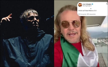 Fher de Maná frena en seco a Liam Gallagher de Oasis tras el pronóstico de un 5-0 contra México