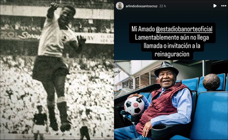 Arlindo dos Santos señaló que aún no le llega la invitación a la reapertura del Estadio Azteca. FOTO: Especiales