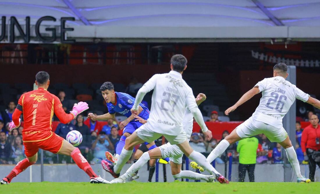 Antuna marcó el segundo tanto ante Juárez y llegó a cinco goles en el torneo. Foto: Imago7