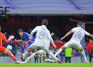¡Uriel Antuna está encendido! Marcó el segundo gol Cruz azul ante Juárez y ya suma cinco en el torneo