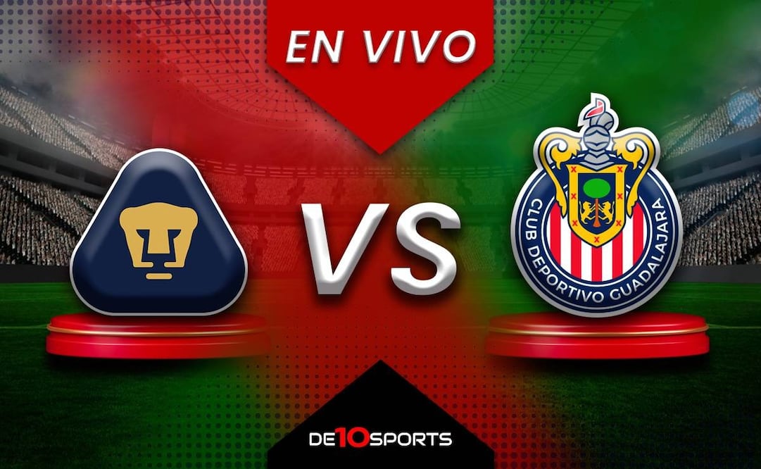 Pumas vs Chivas EN VIVO: Juego ONLINE | Liga MX HOY | Jornada 10 | Clausura 2025
