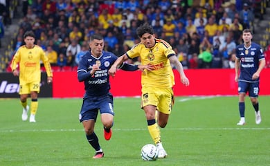 Cruz Azul se lleva el Clásico Joven tras sufrir en los últimos minutos ante América 