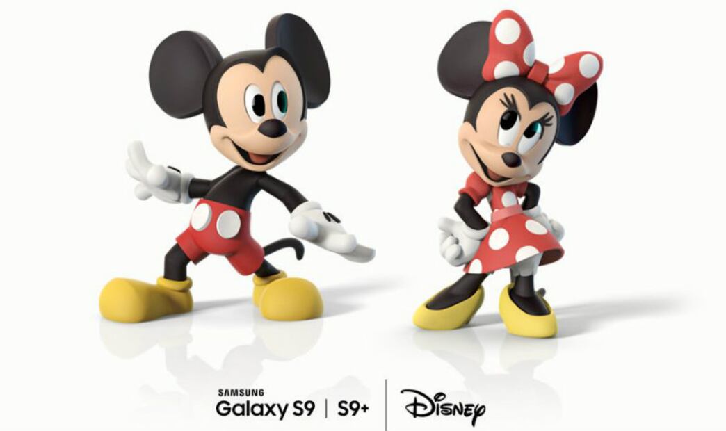 Samsung y Disney crean magia con Emoji AR para Galaxy S9 y S9+